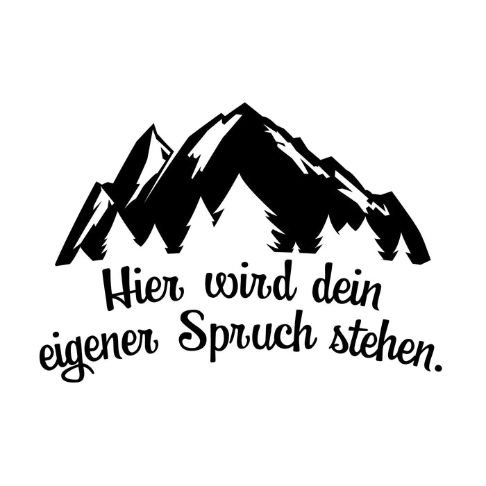 Spruch mit Grafik 1