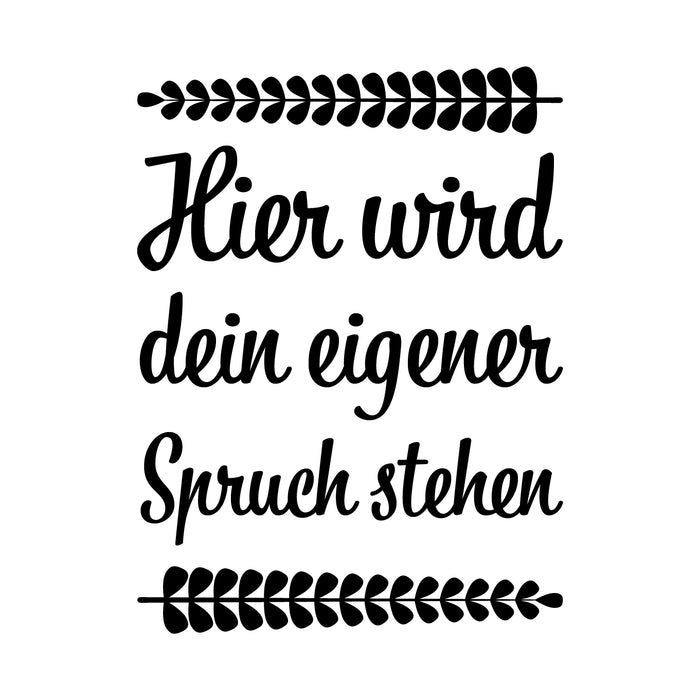 Spruch mit Grafik 3