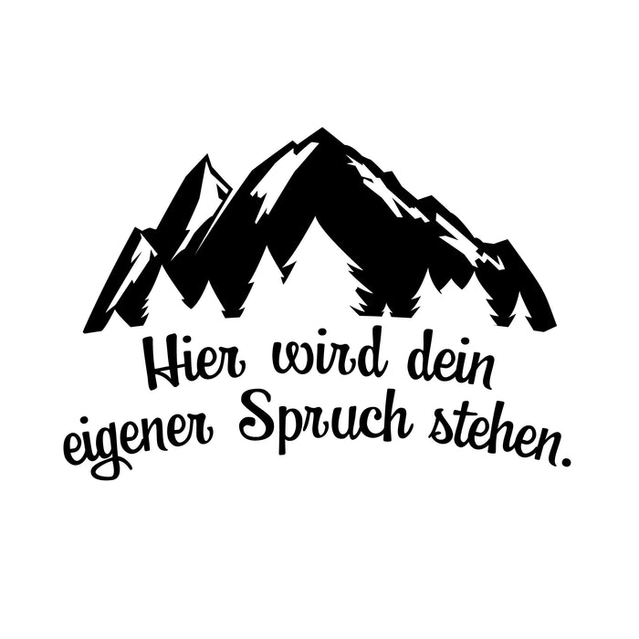 Spruch mit Grafik 1